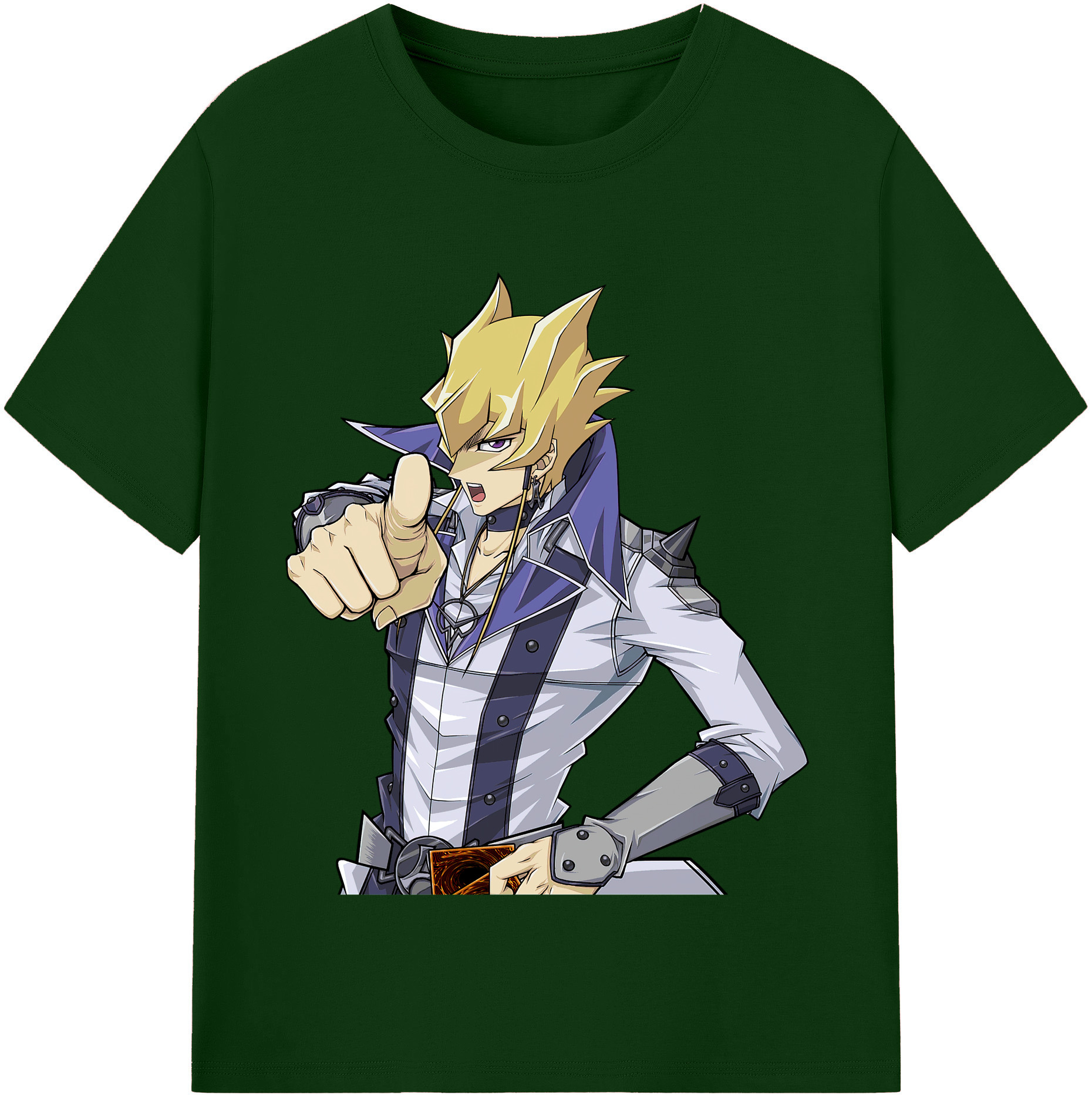 （画像用） 遊☆戯☆王 Yu-Gi-Oh! 綿100％半袖Tシャツ（フロントプリント）